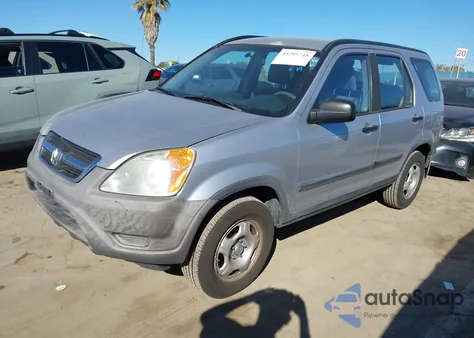 2004 Honda Cr-V Lx из США, поврежденный, VIN JHLRD68434C005397